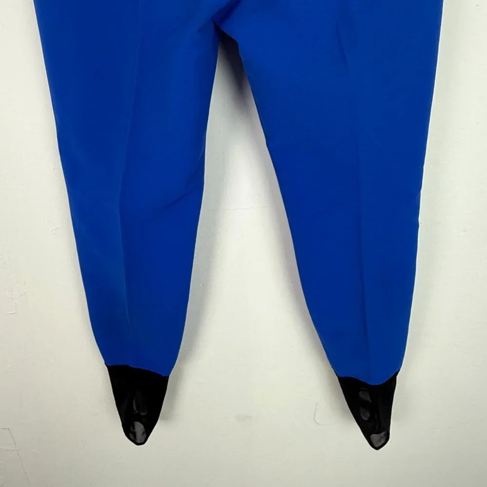 Vintage Obermeyer Sport Wool Blend Stirrup Ski Snow Pants Blue Size 12 EUC - Picture 10 of 10